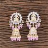 Indo Western Temple Earring With Gold Plating