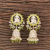 Indo Western Temple Earring With Gold Plating