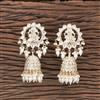 Indo Western Temple Earring With Gold Plating