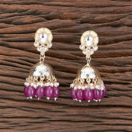 Indo Western Jhumki With Gold Plating
