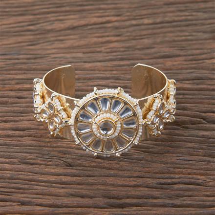 Indo Western Moti Kada With Gold Plating