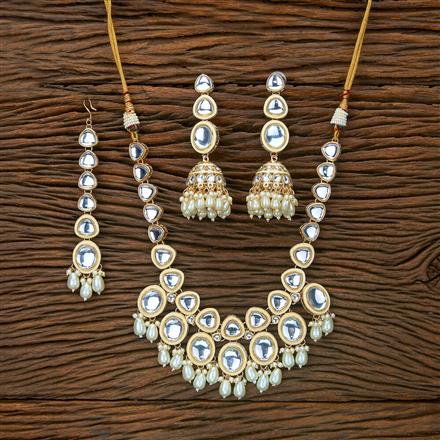 Indo Western Meenakari Necklace With Gold Plating