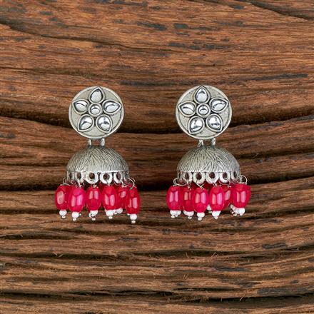 Indo Western Jhumki With Black Plating