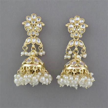 Indo Western Jhumki with Gold Plating