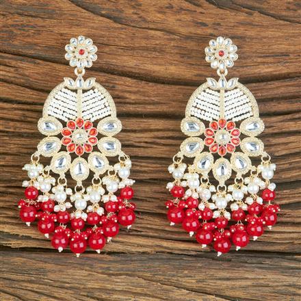 Indo Western Trendy Earring With Gold Plating