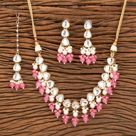 Indo Western Classic Necklace With Gold Plating