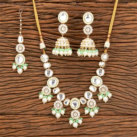 Indo Western Meenakari Necklace With Gold Plating