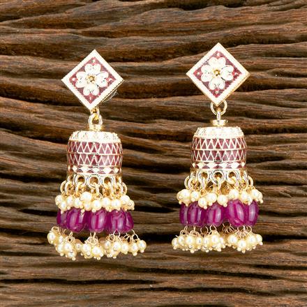 Indo Western Jhumki With Gold Plating