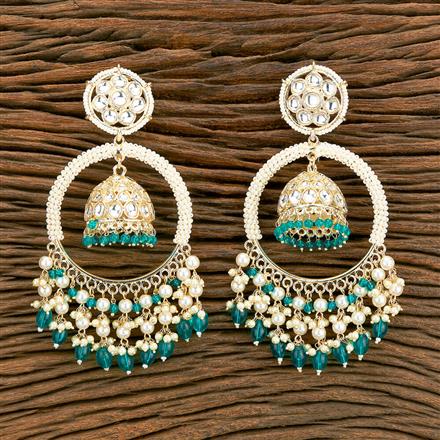 Indo Western Jhumki With Gold Plating