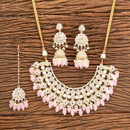 Indo Western Classic Necklace With Gold Plating