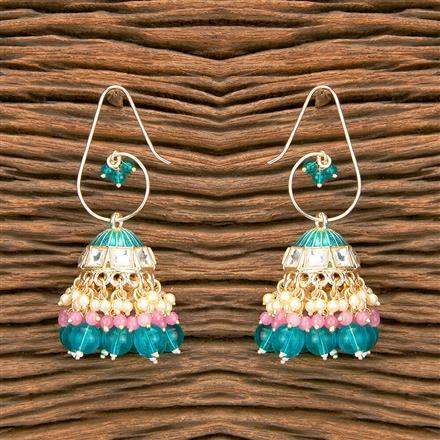 Indo Western Jhumki With Gold Plating