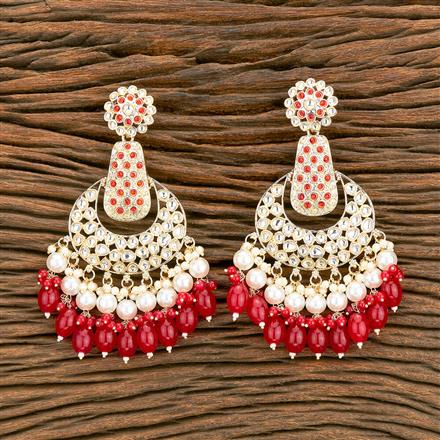 Indo Western Chand Earring With Gold Plating