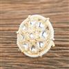 Indo Western Adjustable Ring With Gold Plating