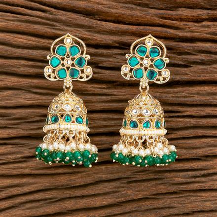 Indo Western Jhumki With Gold Plating