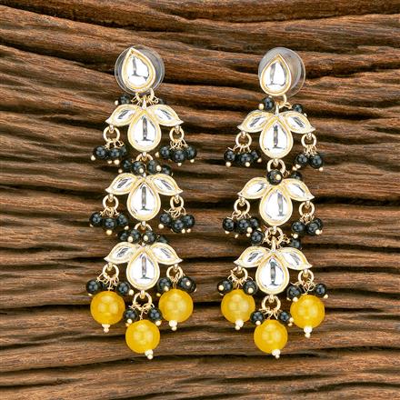 Indo Western Delicate Earring With Gold Plating