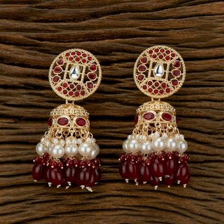 Indo Western Jhumki With Gold Plating