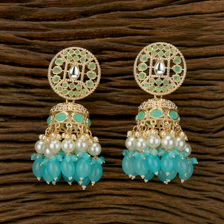 Indo Western Jhumki With Gold Plating