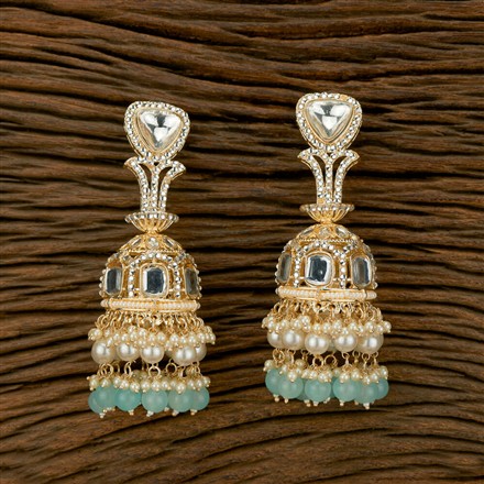 Indo Western Jhumki With Gold Plating
