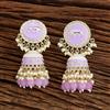Indo Western Beads Earring With Gold Plating