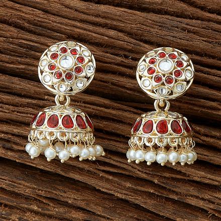 Indo Western Jhumki With Gold Plating