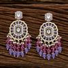 Indo Western Beads Earring With Gold Plating