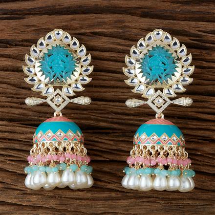 Indo Western Jhumki With Gold Plating