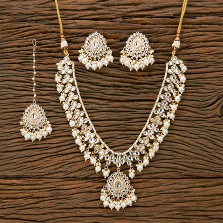 Indo Western Classic Necklace With Gold Plating