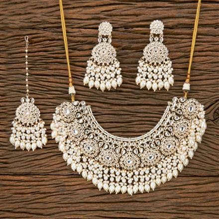 Indo Western Classic Necklace With Gold Plating