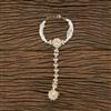 Indo Western Moti Hath Pan With Gold Plating