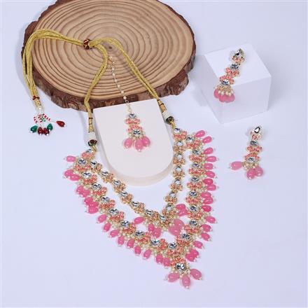 Indo Western Classic Necklace With Gold Plating