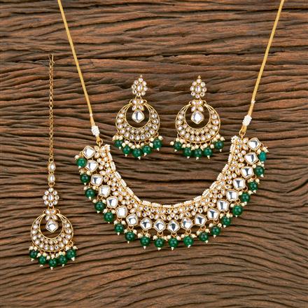 Indo Western Classic Necklace With Gold Plating