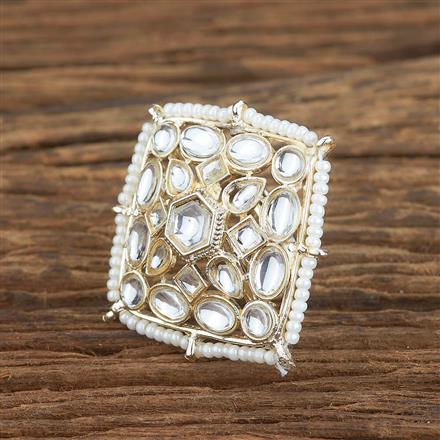 Indo Western Classic Ring With Gold Plating