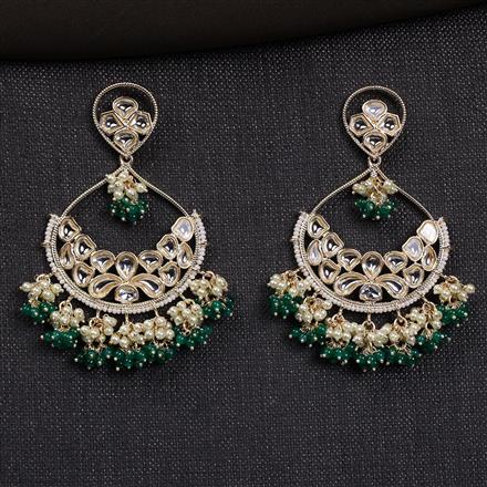 Indo Western Classic Earring With Gold Plating