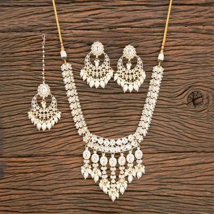 Indo Western Meenakari Necklace With Gold Plating