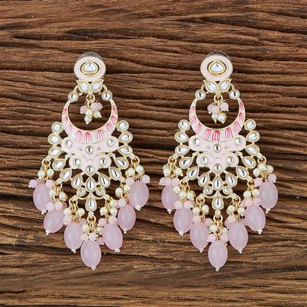 Indo Western Chand Earring With Gold Plating