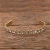 Indo Western Classic Hair Band With Mehndi Plating