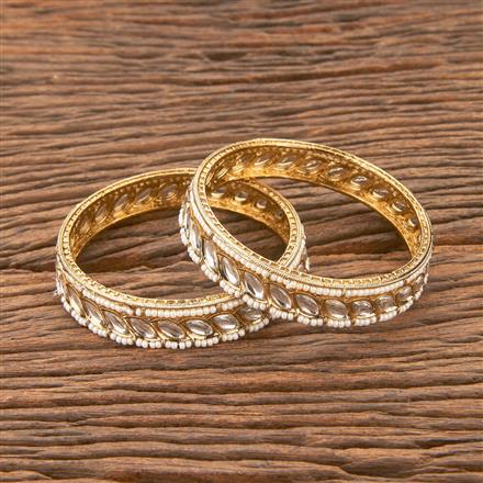 Indo Western Classic Bangles With Mehndi Plating