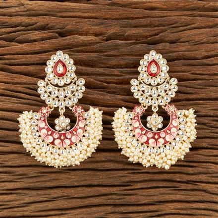 Indo Western Chand Earring With Gold Plating