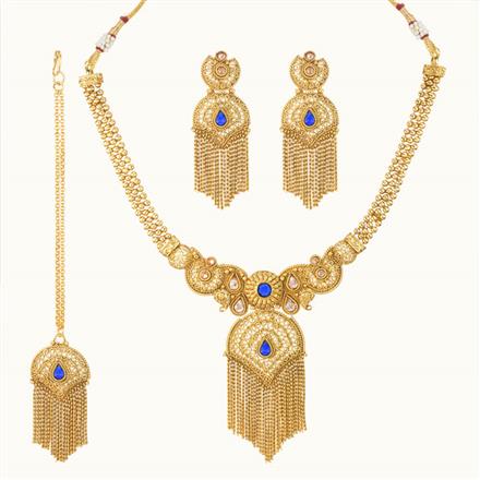 Antique Classic Necklace with gold plating