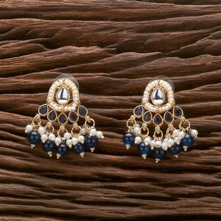 Indo Western Delicate Earring With Gold Plating