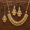Indo Western Meenakari Necklace With Gold Plating