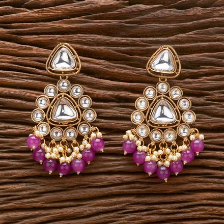 Indo Western Classic Earring With Gold Plating