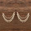 Indo Western Pearl Ear Chain With Gold Plating