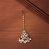 Indo Western Delicate Tikka With Mehndi Plating