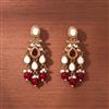 Indo Western Delicate Earring With Mehndi Plating