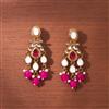 Indo Western Delicate Earring With Mehndi Plating