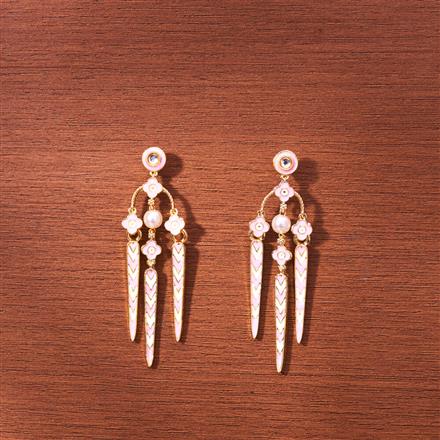 Indo Western Delicate Earring With Gold Plating
