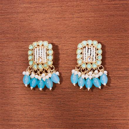 Indo Western Delicate Earring With Gold Plating