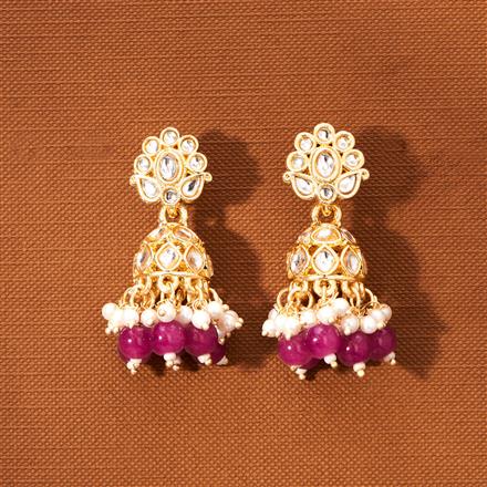 Indo Western Jhumki With Gold Plating
