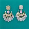 Indo Western Classic Earring with Mehndi Plating